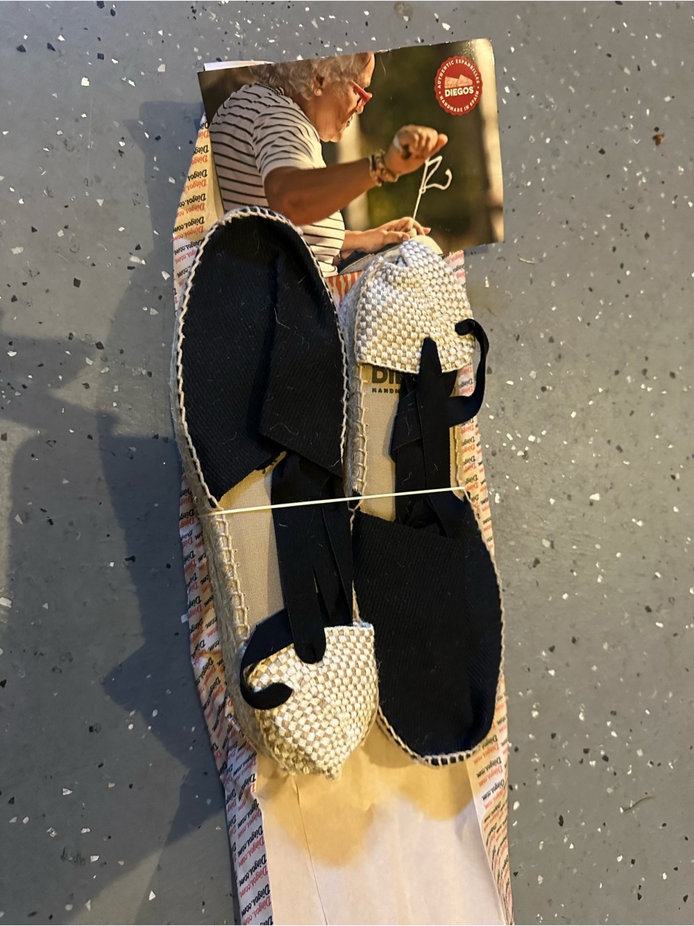 Diego’s Woven Espadrille Flats- handmade in Spain - Women's Casual Slip-Ons